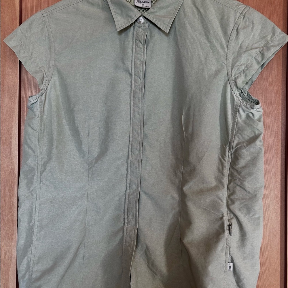 Exofficio Green Outdoors Button Down Shirt